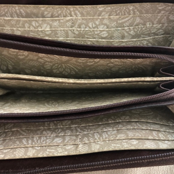 HOBO International Zip Around Wallet Brown Max Large - Picture 3 of 12